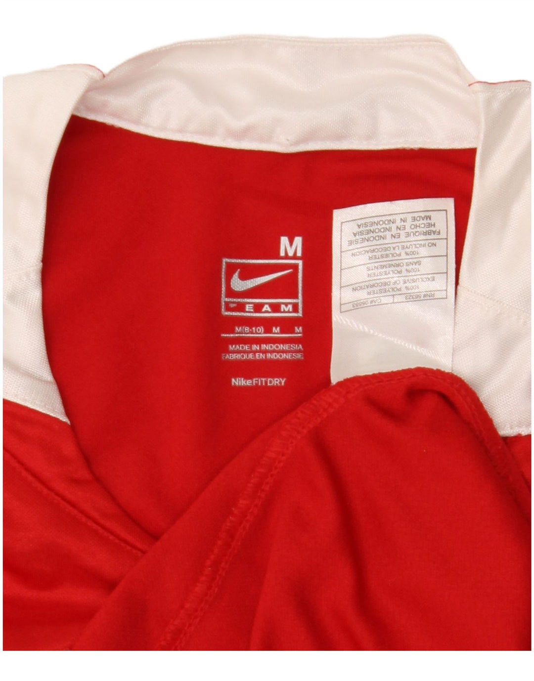 Nike Ženska suha majica kratkih rukava US 8/10 Medium Red Colourblock Poliester