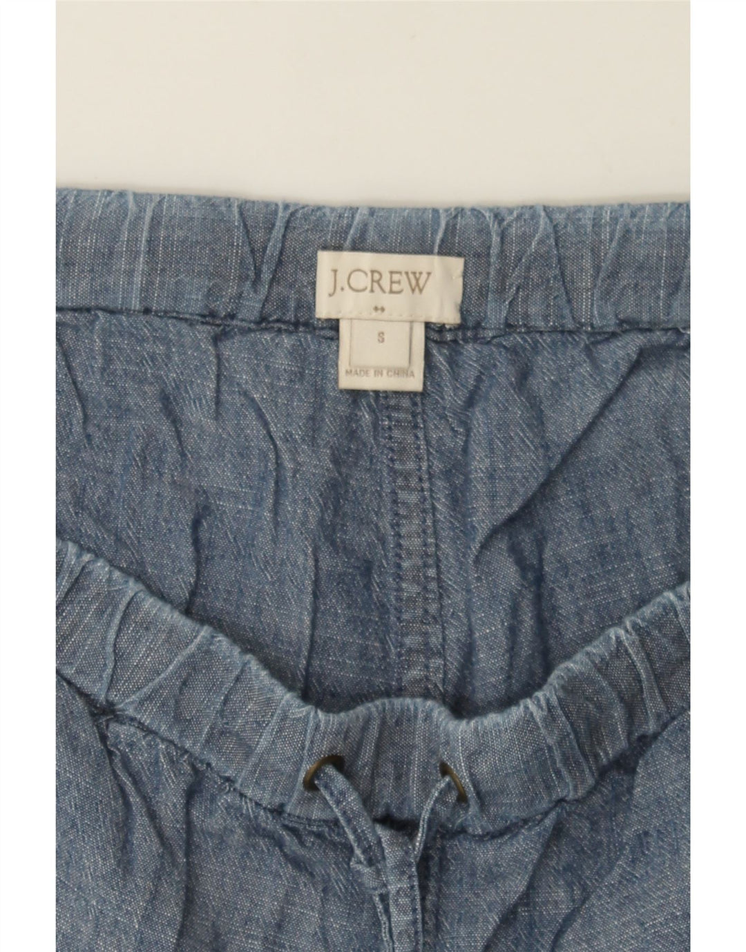 J. CREW Womens Chino Shorts Small W30 Blue Cotton Vintage J. Crew and Second-Hand J. Crew from Messina Hembry 