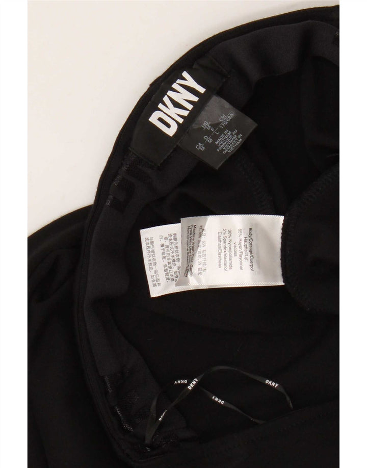 Dkny ženske tajice UK 14 srednje crne svile