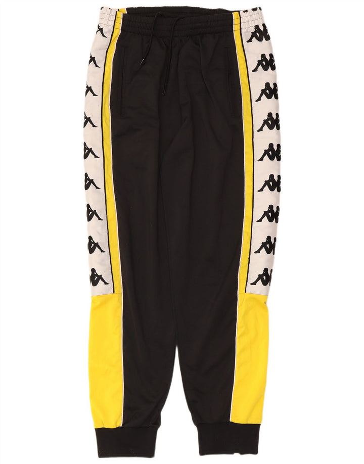 Kappa muške trenirke Hlače Joggers Veliki crni poliester u boji