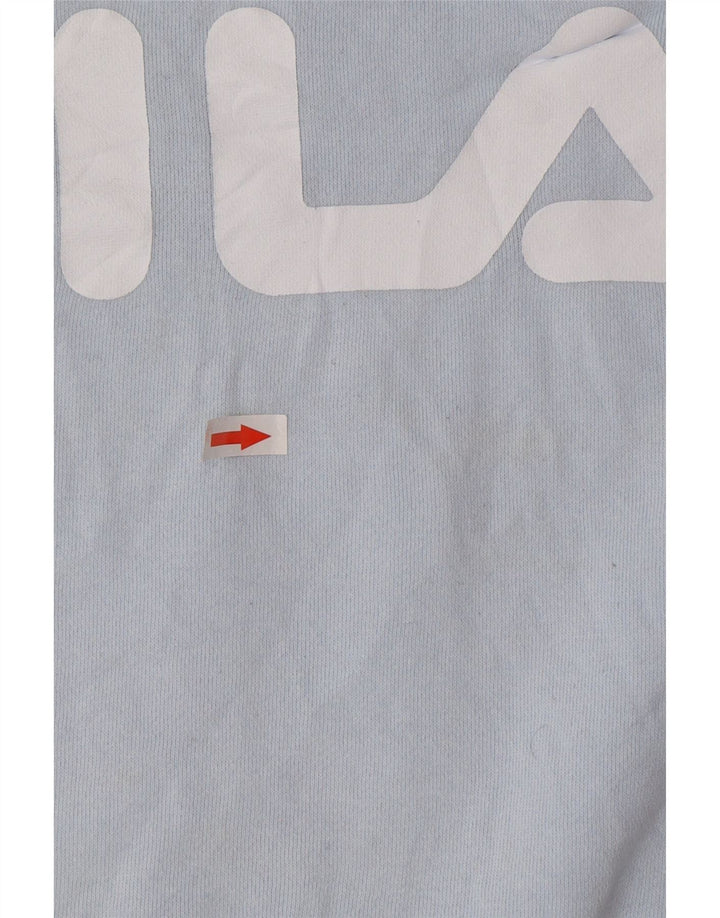 Fila ženska prekomjerna majica s motivom UK 16 velika plava