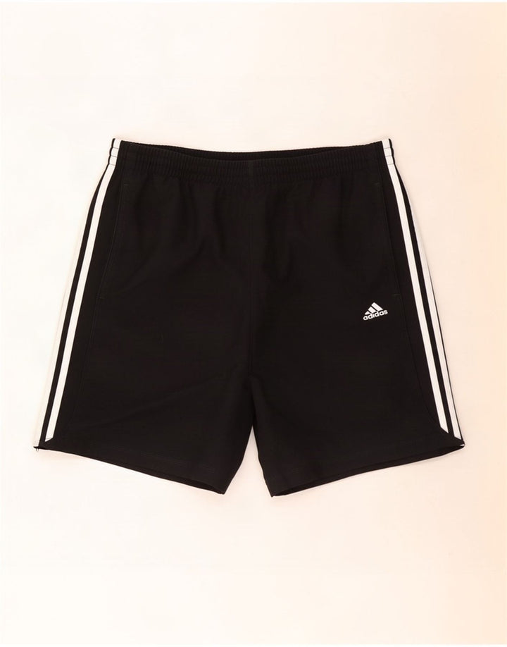 Adidas muške sportske kratke hlače Climalite, veliki crni poliester