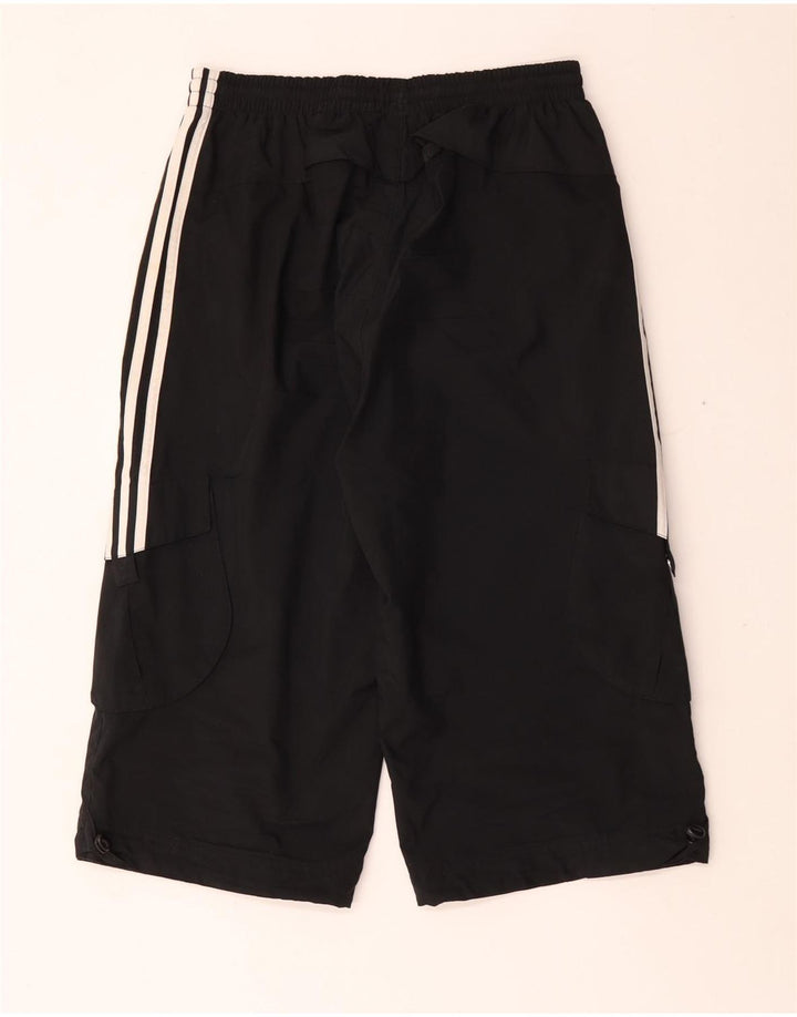 Adidas muške sportske kratke hlače bermuda male crne poliesterske