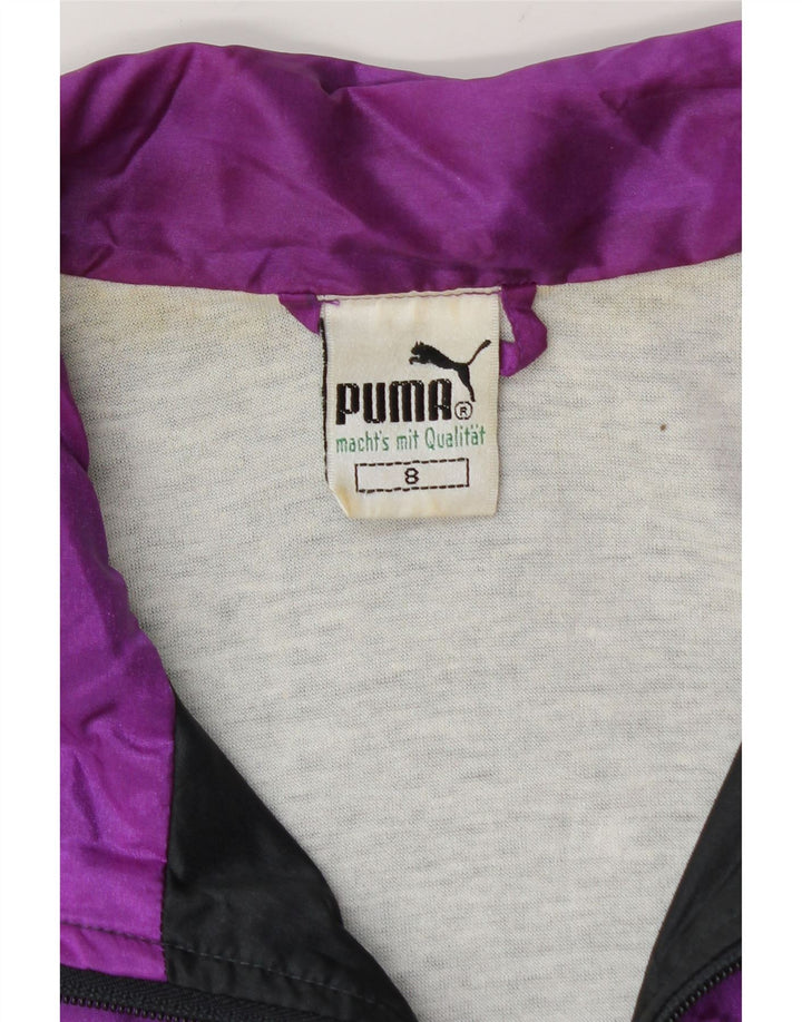 Puma velika muška trenirka gornja jakna srednje crne boje od poliamida