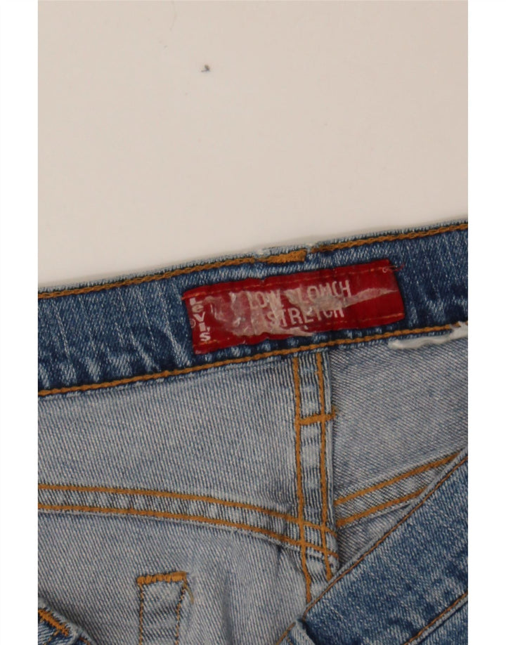 LEVI'S Womens 513 Denim Shorts W34 Large Blue Vintage Levi's and Second-Hand Levi's from Messina Hembry 