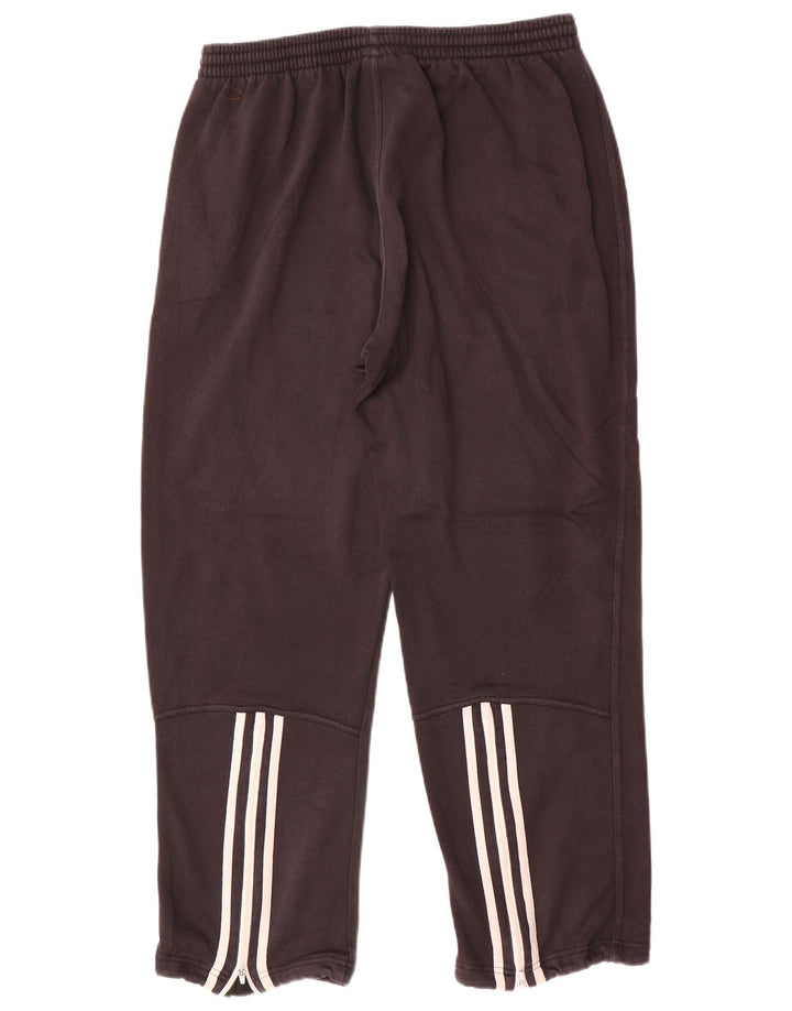 Adidas muške trenirke srednje crne pamučne hlače