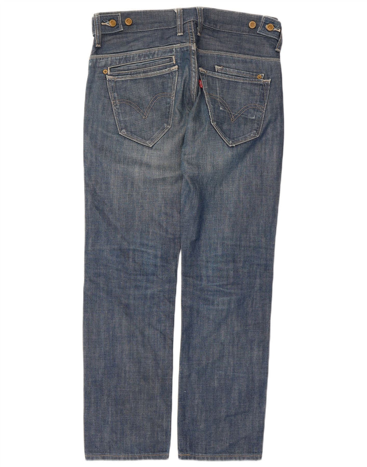 Levi's ženske uske traperice W30 L30 plavi pamuk