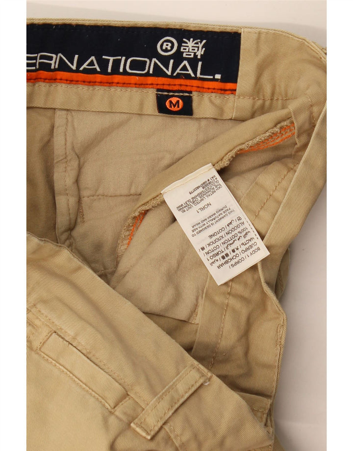 Superdry muške chino kratke hlače srednje veličine W32 bež pamuk