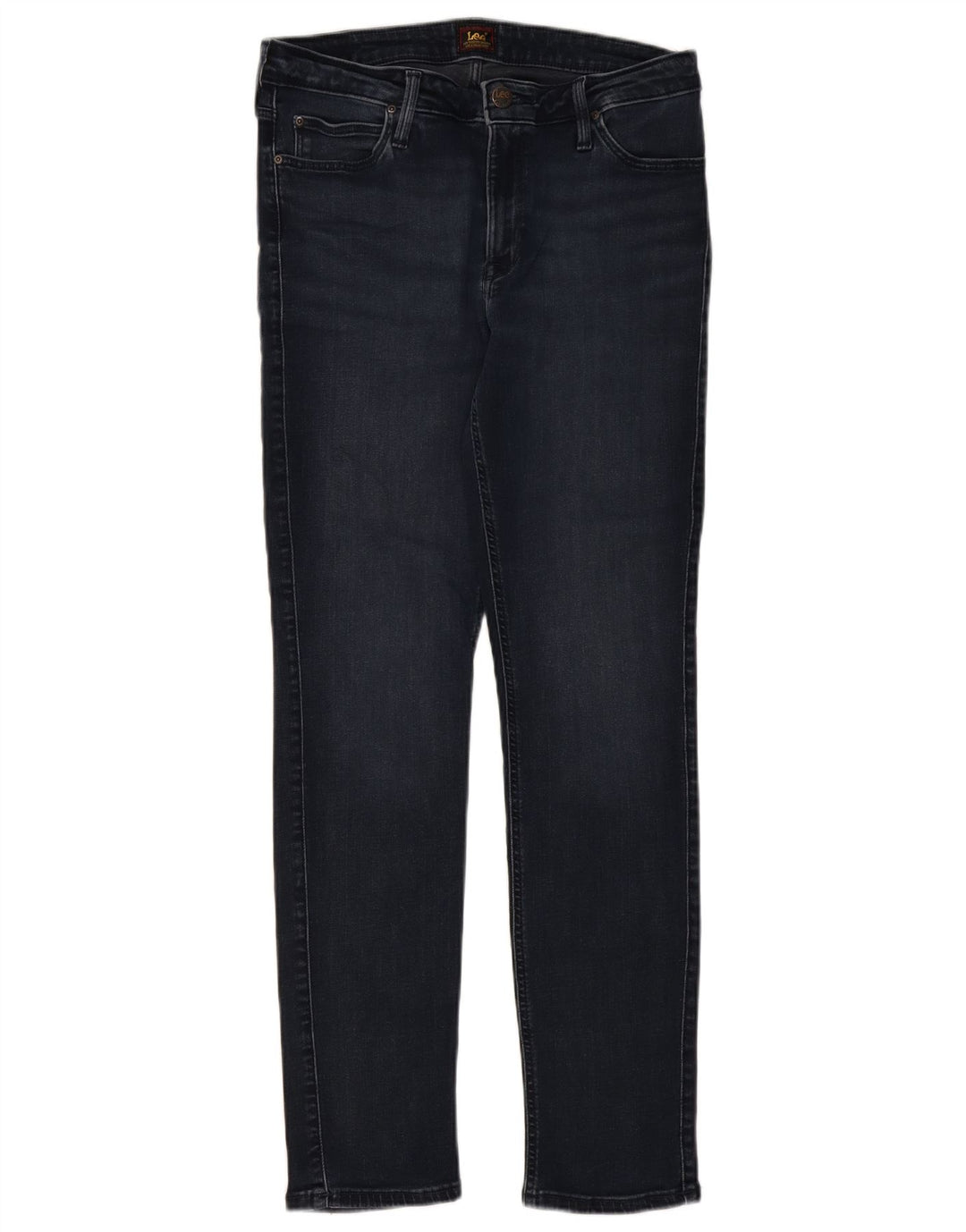 LEE Womens Elly Slim Jeans W32 L30 Navy Blue Cotton