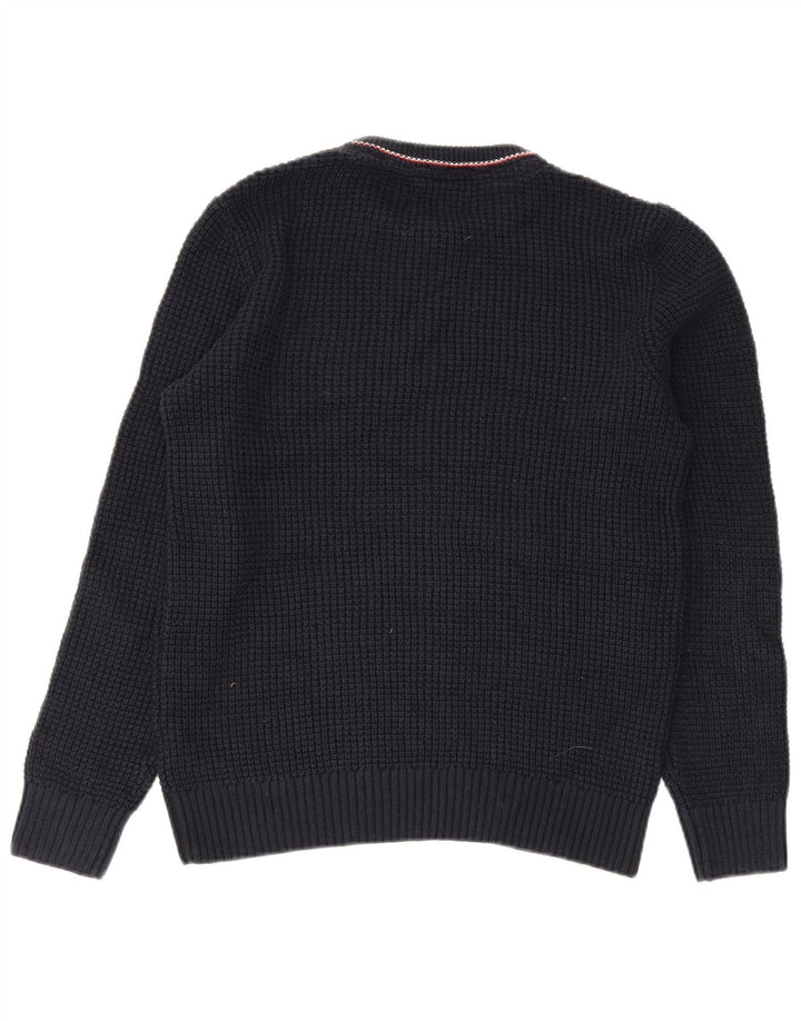 Jack & Jones muški džemper s okruglim izrezom srednje tamnoplave akrilne boje