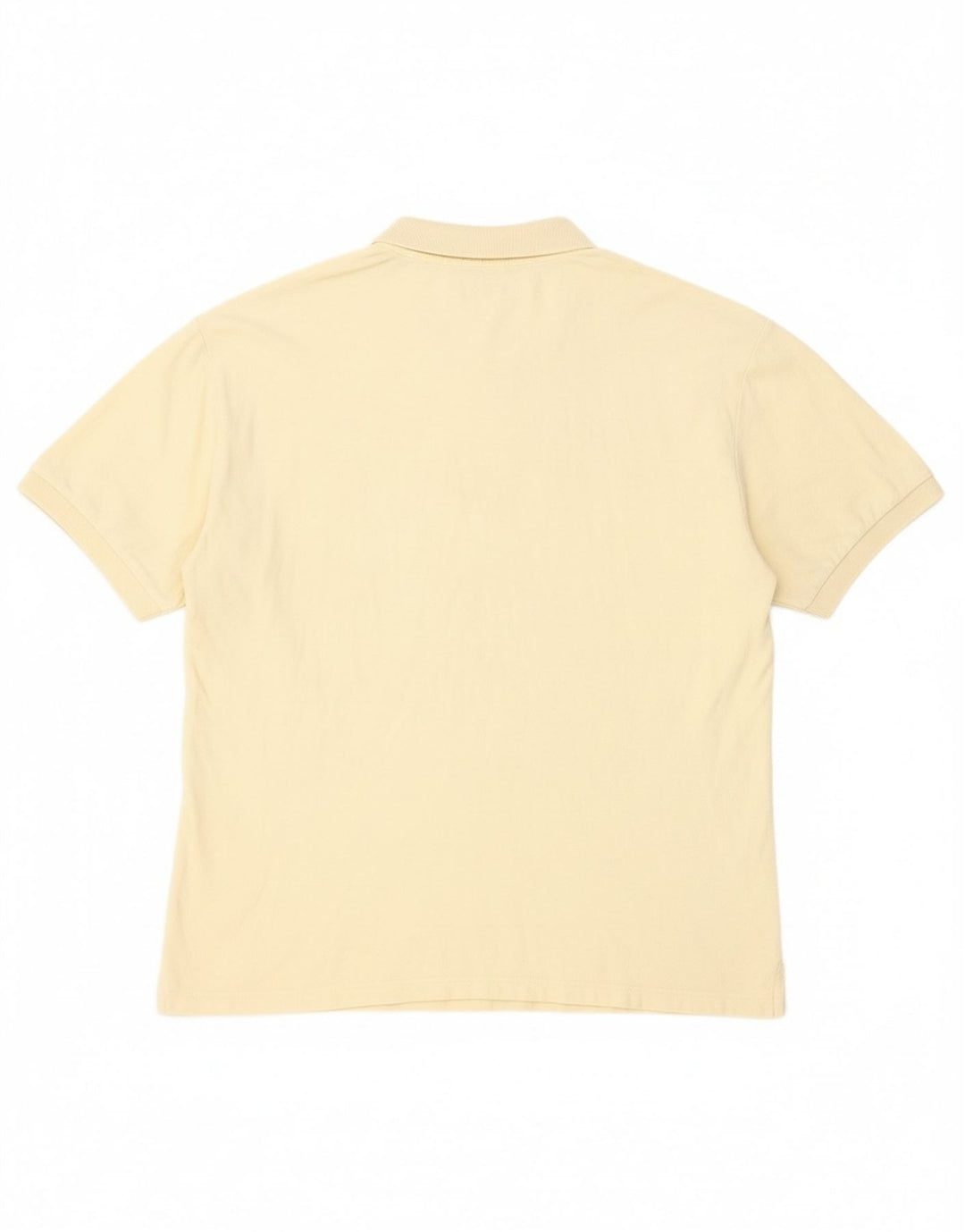 FILA Mens Polo Shirt IT 50 Medium Off White Cotton