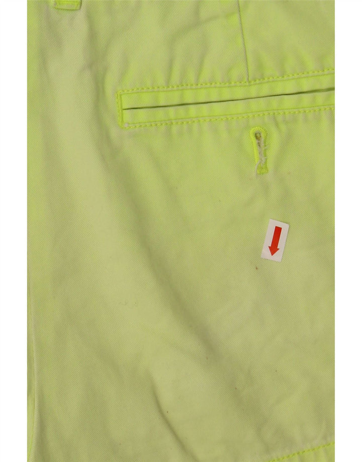 J. CREW Womens Chino Shorts US 8 Medium W32 Green Cotton Vintage J. Crew and Second-Hand J. Crew from Messina Hembry 