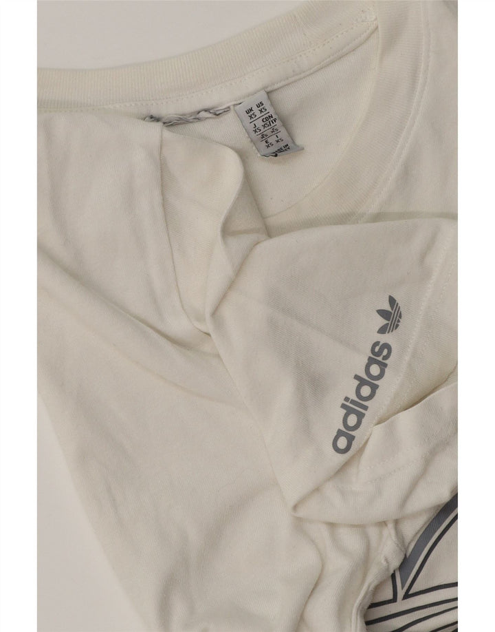 ADIDAS muška majica kratkih rukava XS bijela s grafičkim motivima