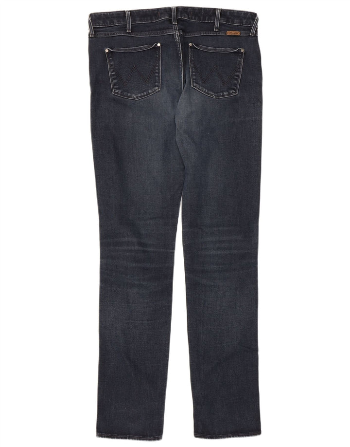 WRANGLER Ženske uske traperice W32 L30 tamnoplave