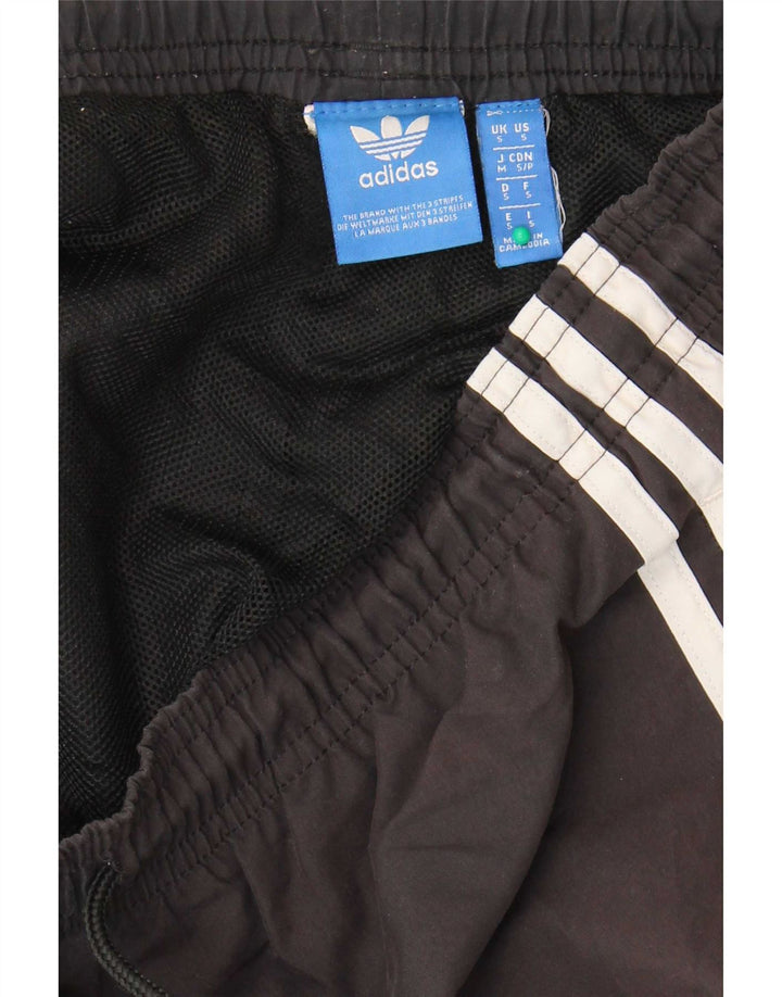 Adidas muške kratke sportske kratke hlače s grafičkim detaljima, male crne