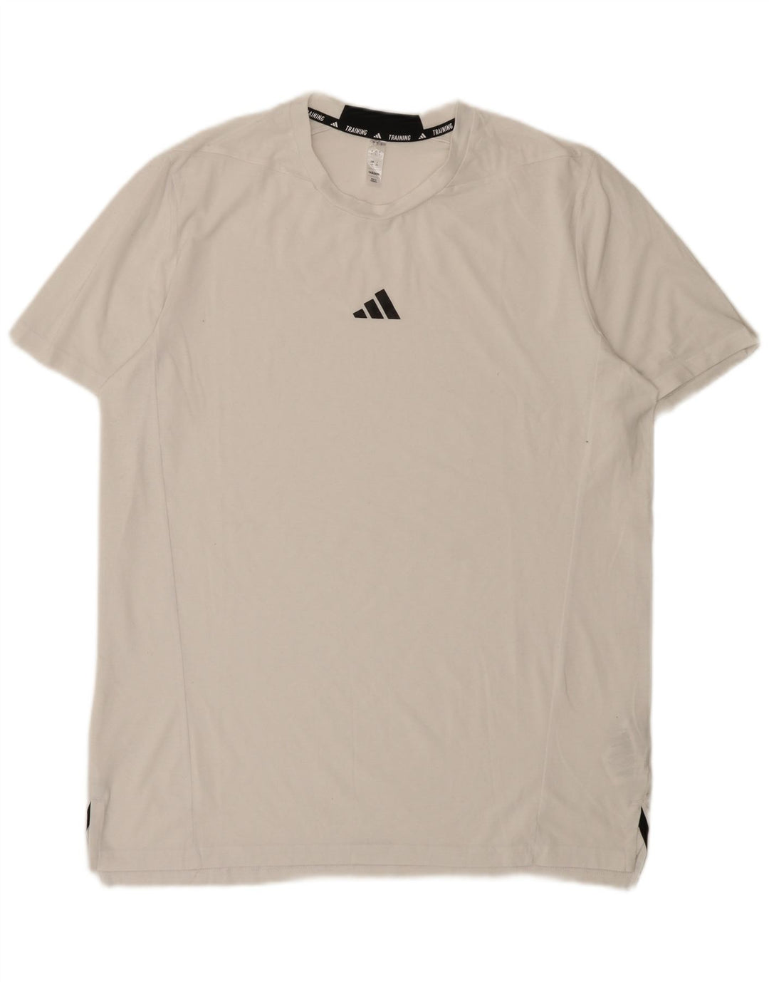 Adidas muška majica kratkih rukava Velika bijela poliesterska sportska majica