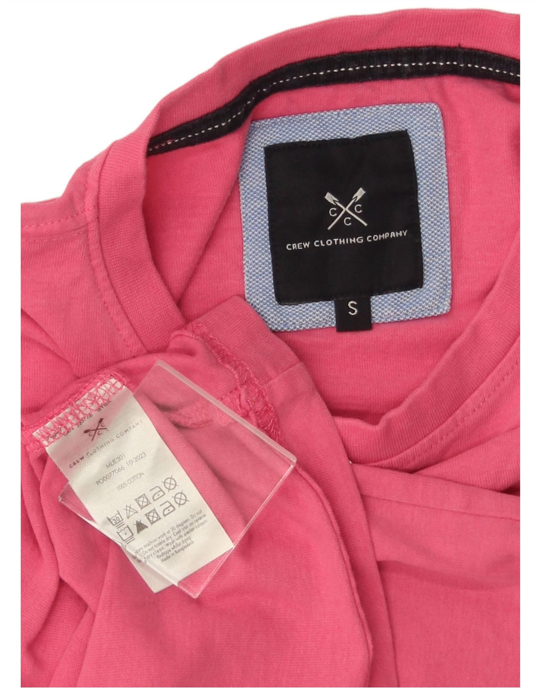 CREW ODJEĆA Muška majica kratkih rukava Mala ružičasta pamuk