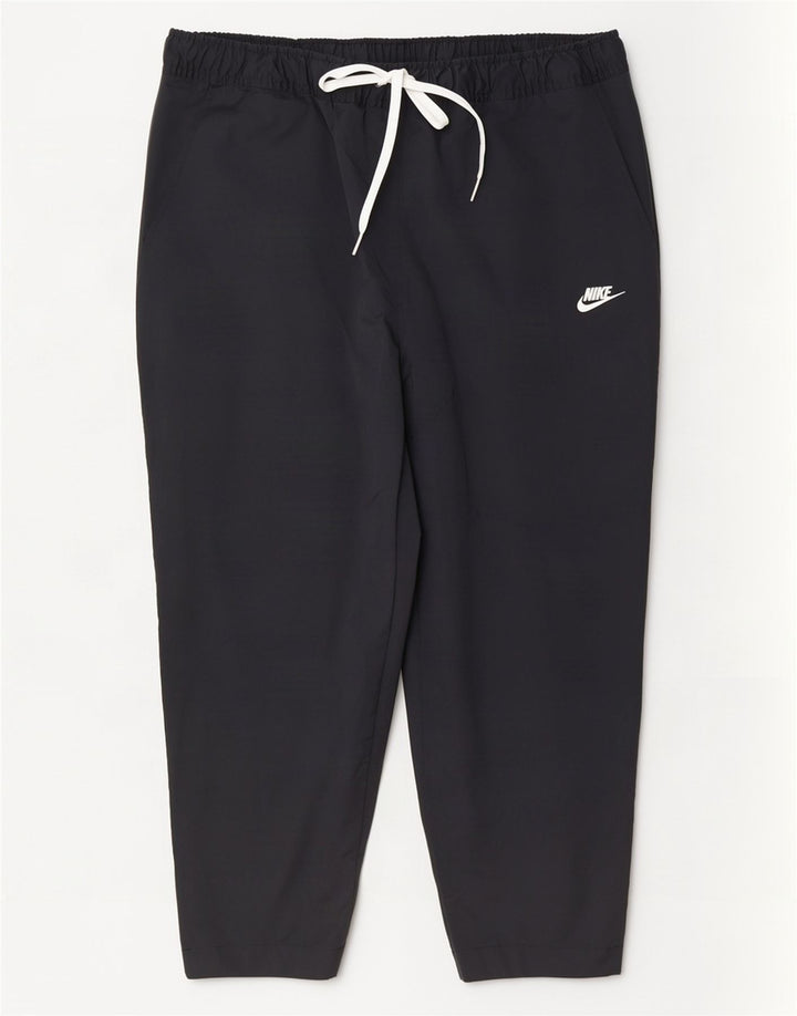 Nike ženske hlače za trenirku UK 20 2XL crni poliester