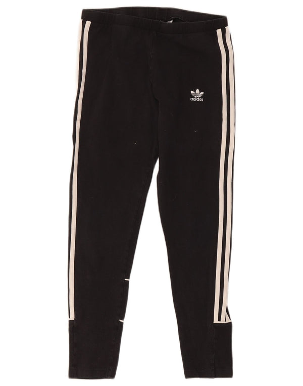 Adidas ženske kratke tajice UK 12 Srednje crni pamuk
