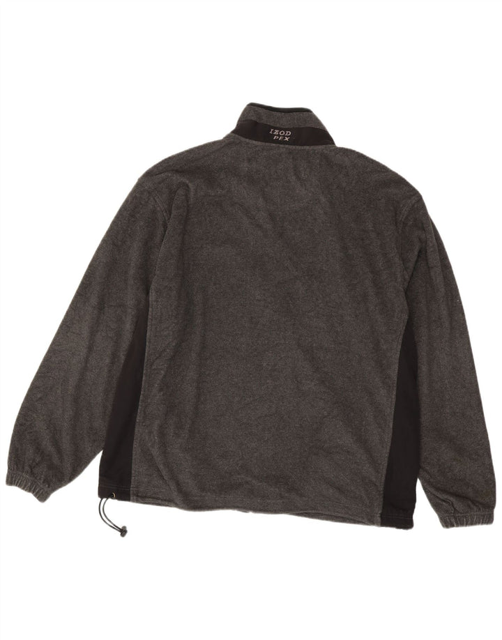 Izod muška jakna od flisa UK 44 2XL sivi poliester u boji