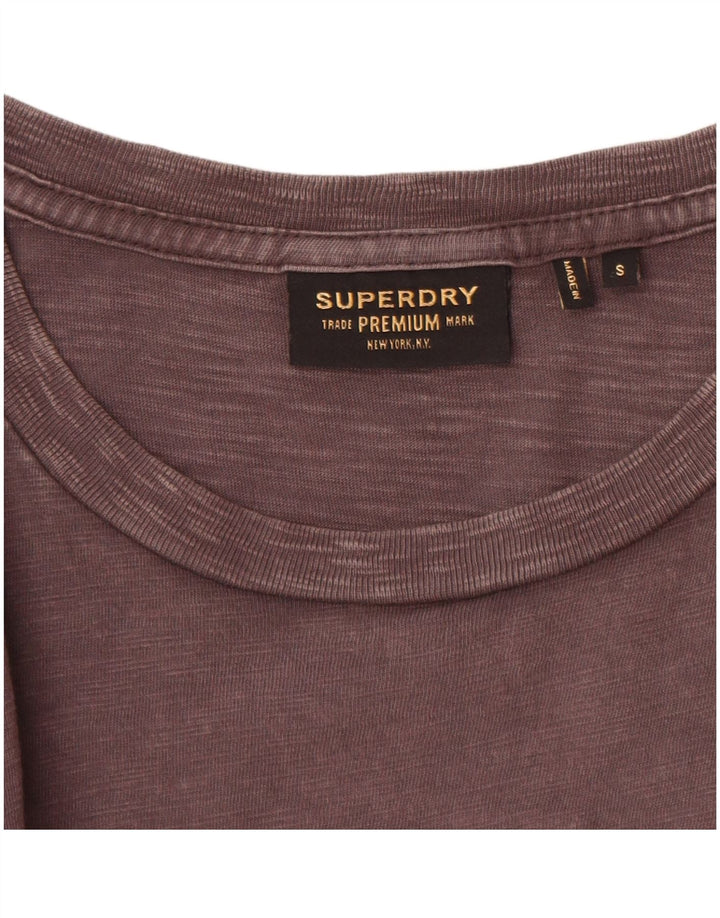SUPERDRY muška majica kratkih rukava mala siva pamuk