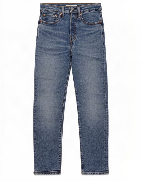 Levi's ženske ravne traperice W25 L27, plavi pamuk