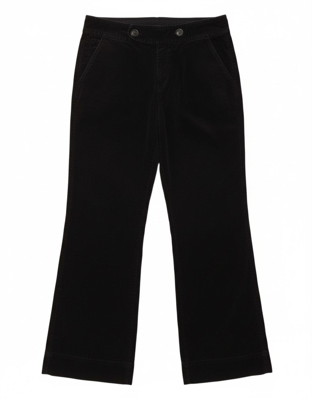 EDDIE BAUER Womens Bootcut Casual Trousers W32 L31 Black