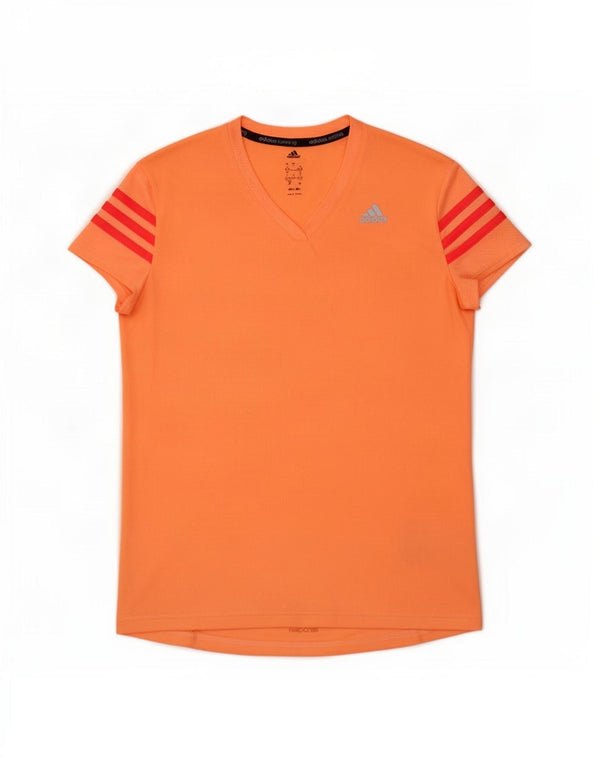 Adidas ženska majica kratkih rukava Climalite UK 8/10 mali narančasti poliester