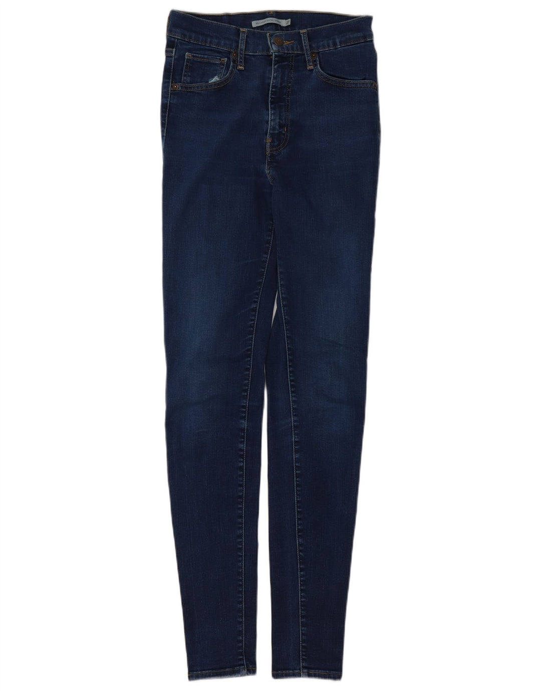 LEVI'S Ženske Mile High Super Skinny traperice W27 L32 tamnoplavi pamuk