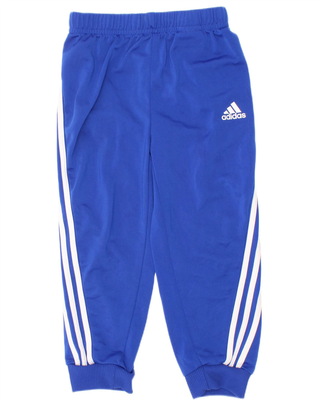 Adidas trenirka za dječake, hlače za trčanje 2-3 godine, plavi poliester