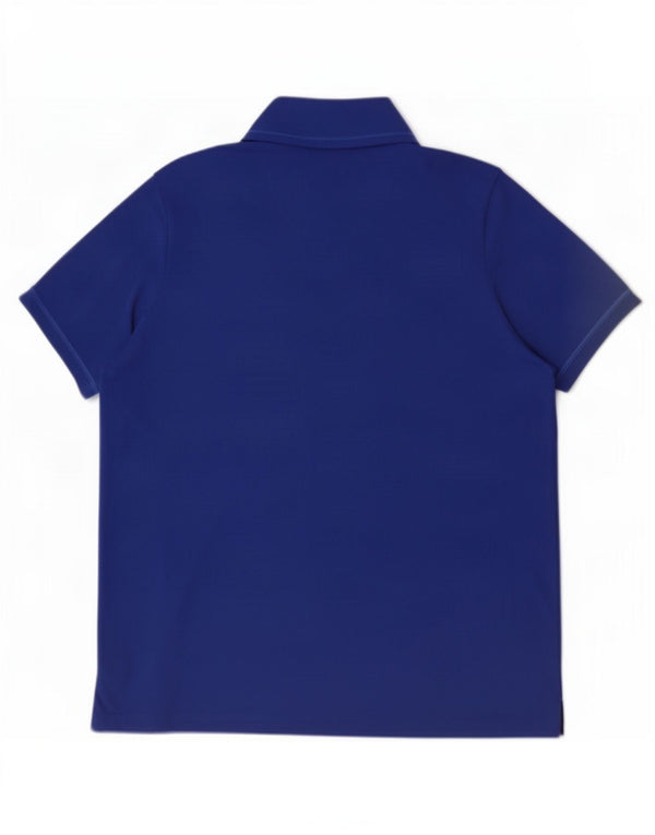 Adidas Mens Aeroready Polo Shirt 2XL Blue Polyester