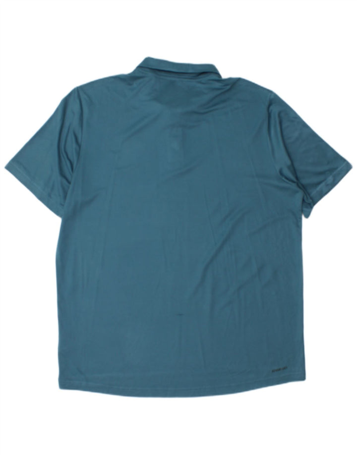 Adidas muška Aeroready polo majica veliki plavi poliester