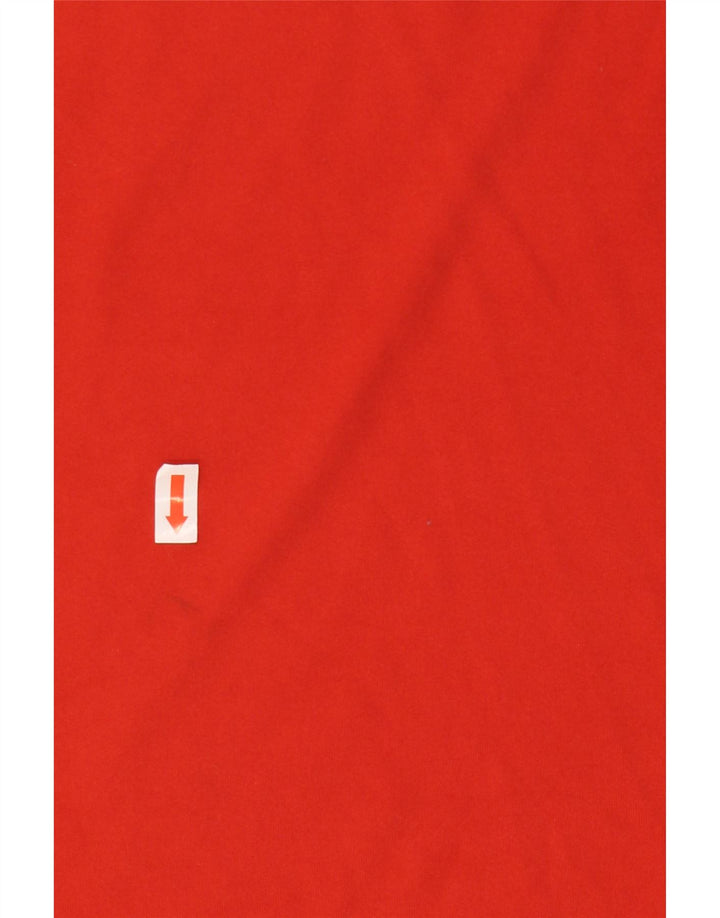 Adidas muški gornji dio prsluka srednje crvene boje od poliestera