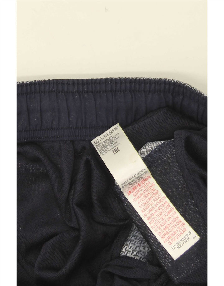 Marks & Spencer muške sportske kratke hlače, veliki tamnoplavi geometrijski pamuk