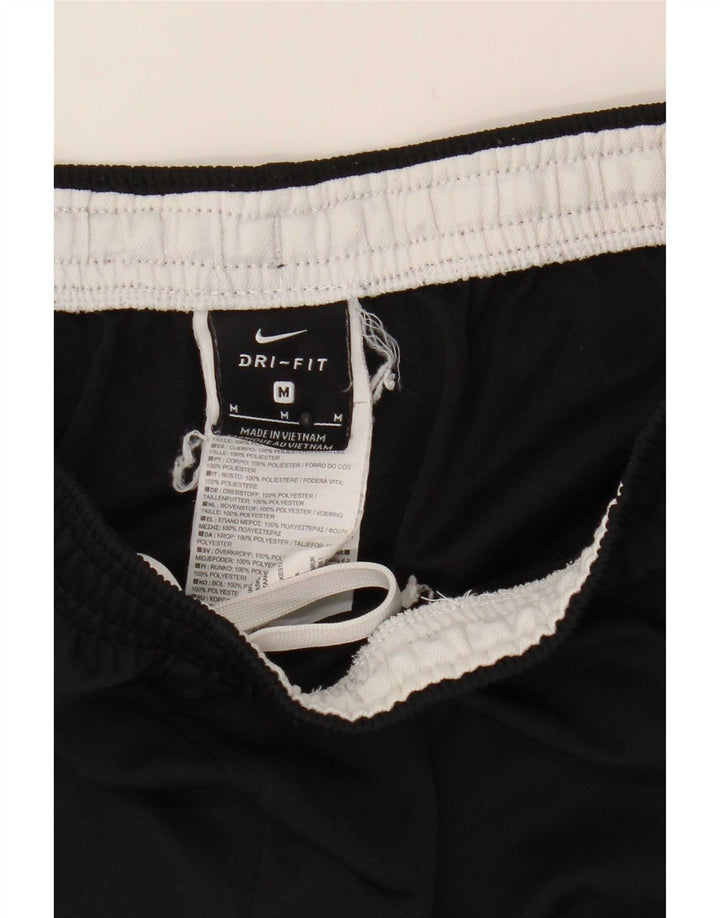 Nike muške Dri Fit hlače za trenirku srednje crne boje od poliestera