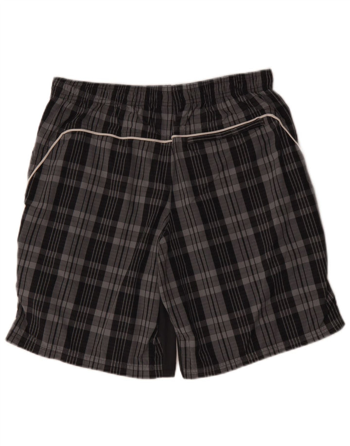 Nike muške sportske kratke hlače srednje sive karirane poliestera