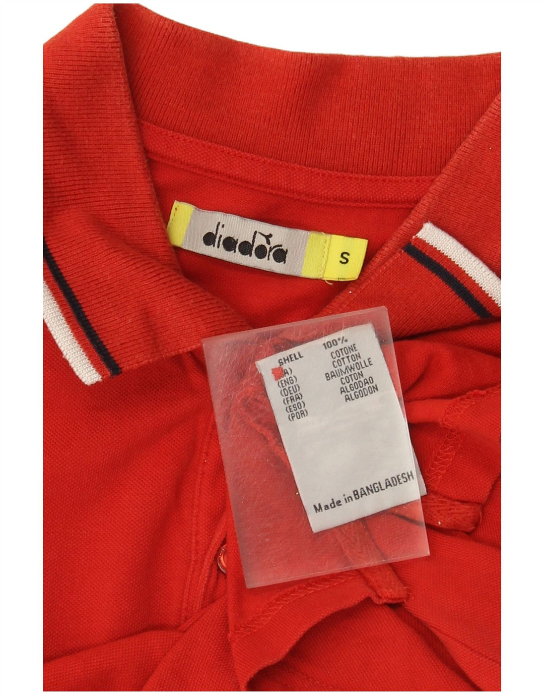 Diadora muška polo majica mala crvena pamuk