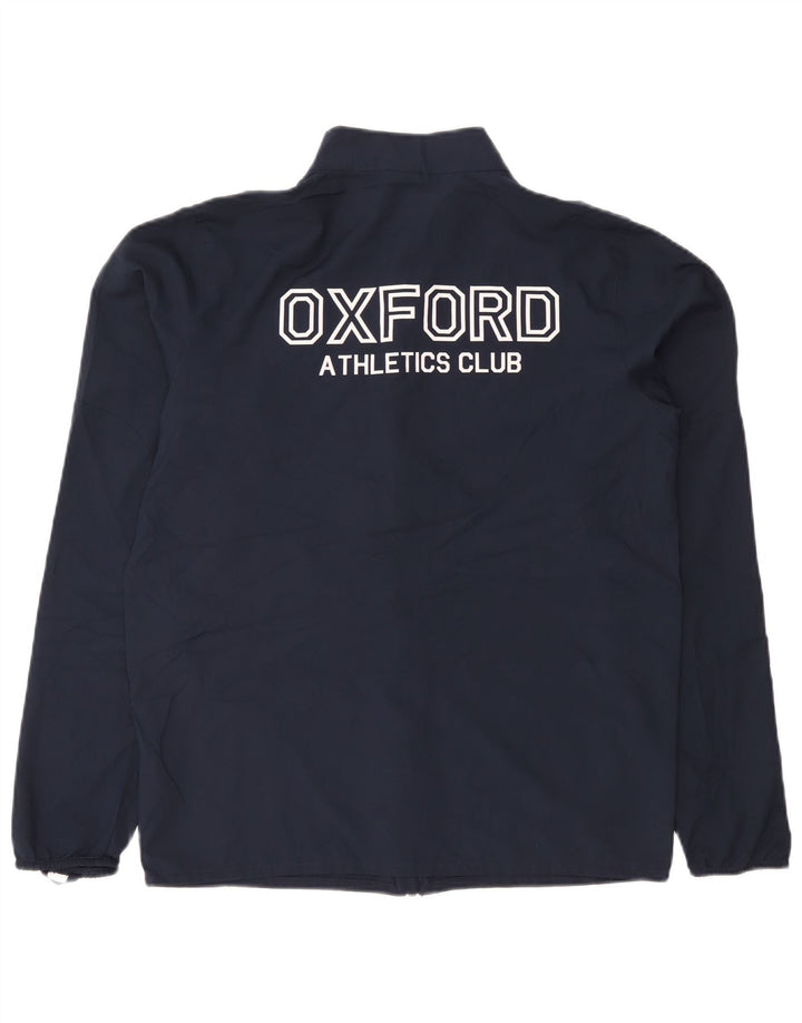 Nike muška trenirka s grafičkim motivima, srednje tamnoplava jakna