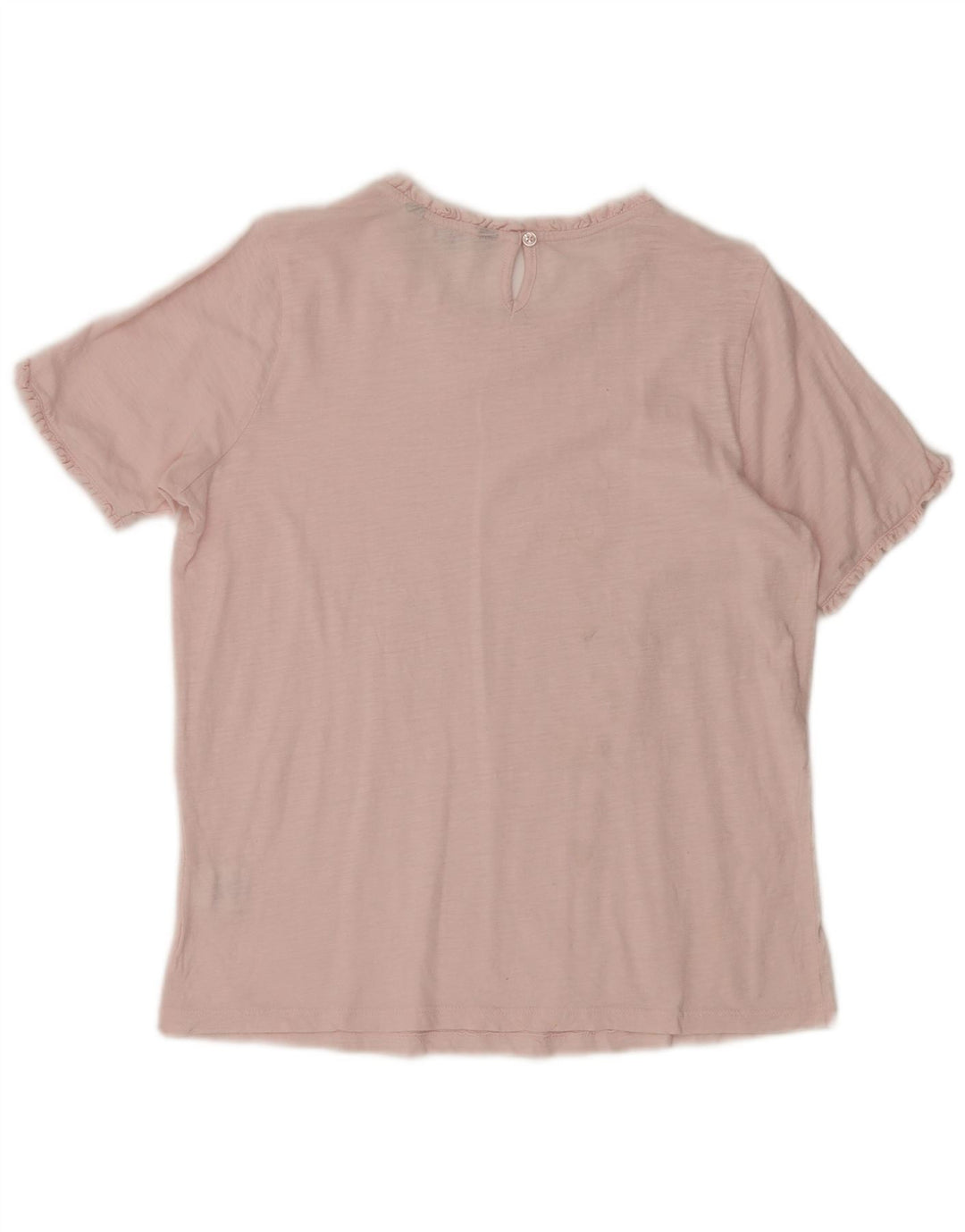 CREW CLOTHING Ženska bluza Top UK 10 Small Pink Cotton