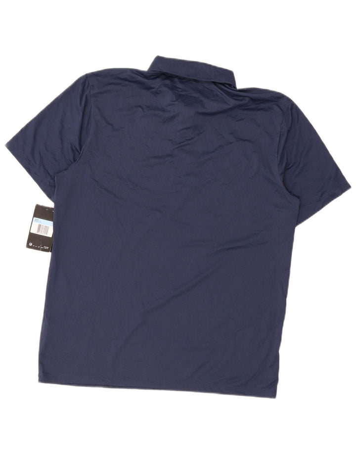 Nike Dri Fit polo majica Medium tamnoplavi poliester