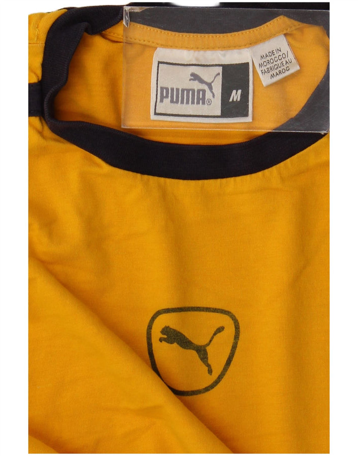 Puma muška majica srednje žute boje