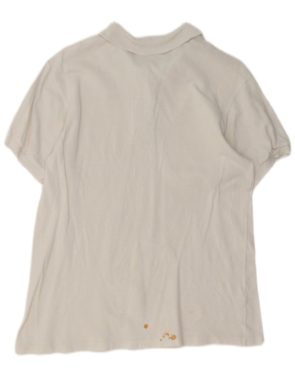 Lacoste ženska polo majica, veličina 46 XL, bijeli pamuk
