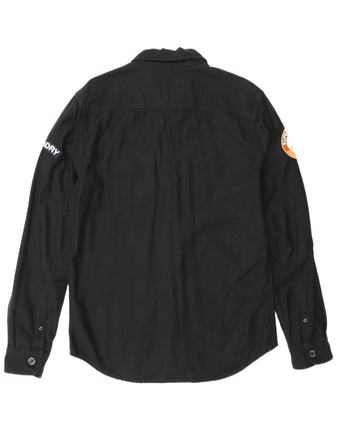 Superdry muška vojna majica velika crna pamučna