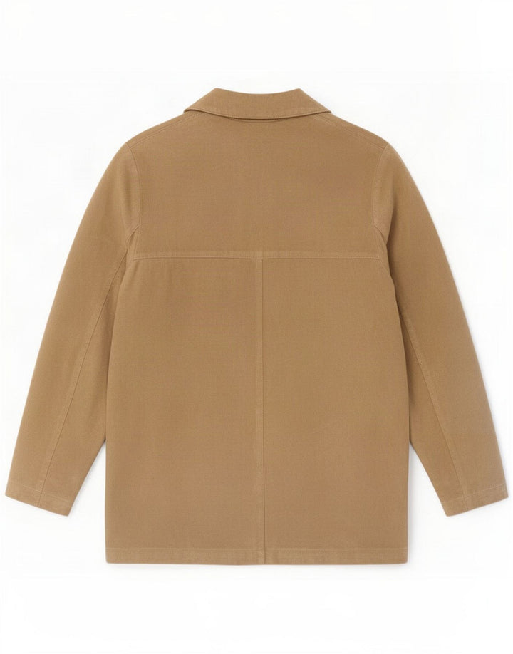Vintage ženska jakna od brušene kože IT 40 Small Beige Leather