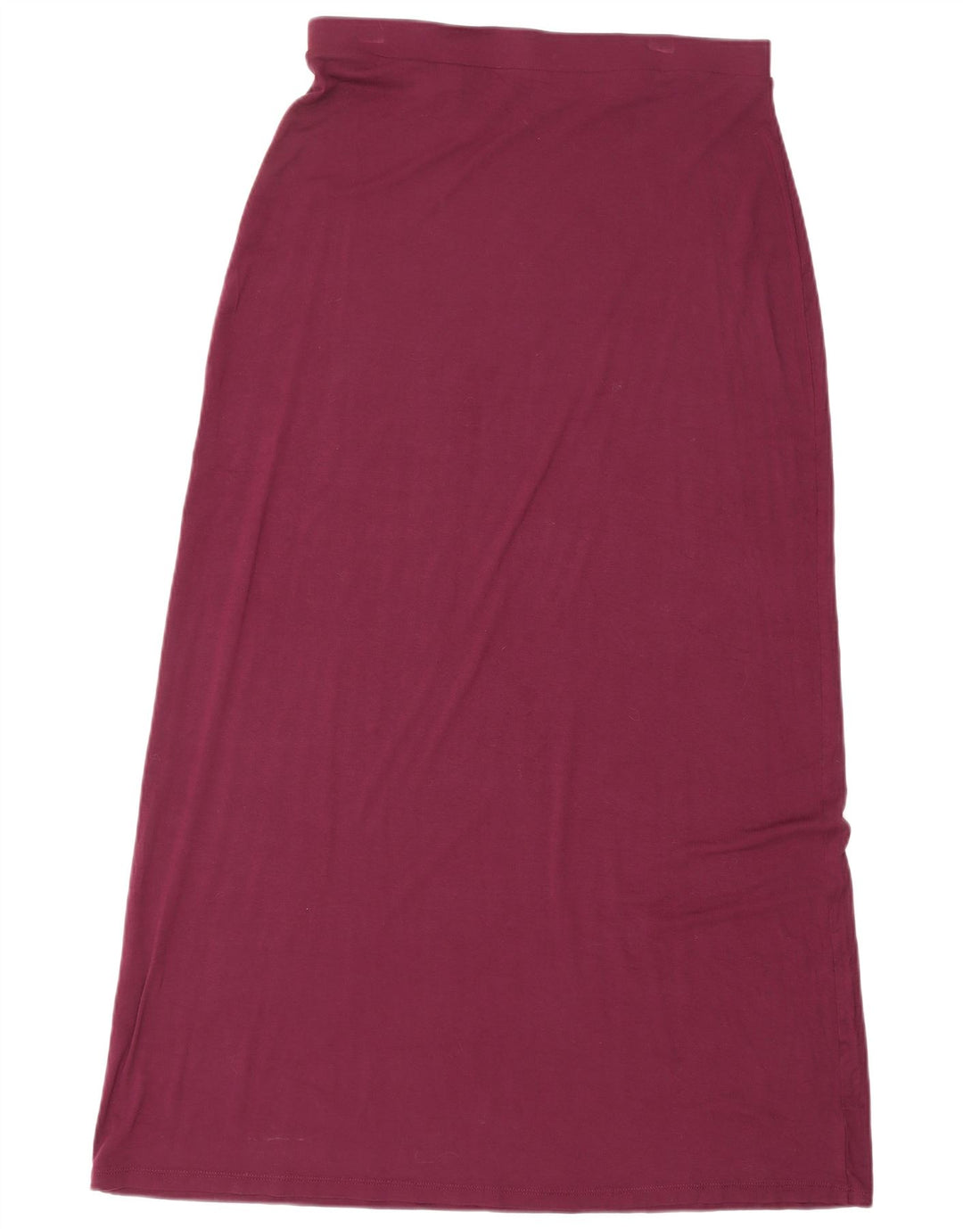 MARKS & SPENCER Womens Maxi Skirt UK 12 Medium W30  Purple Viscose