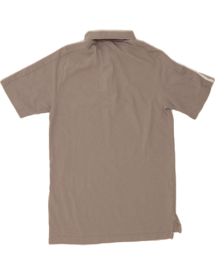 ADIDAS Mens Polo Shirt Small Grey Cotton Vintage Adidas and Second-Hand Adidas from Messina Hembry 