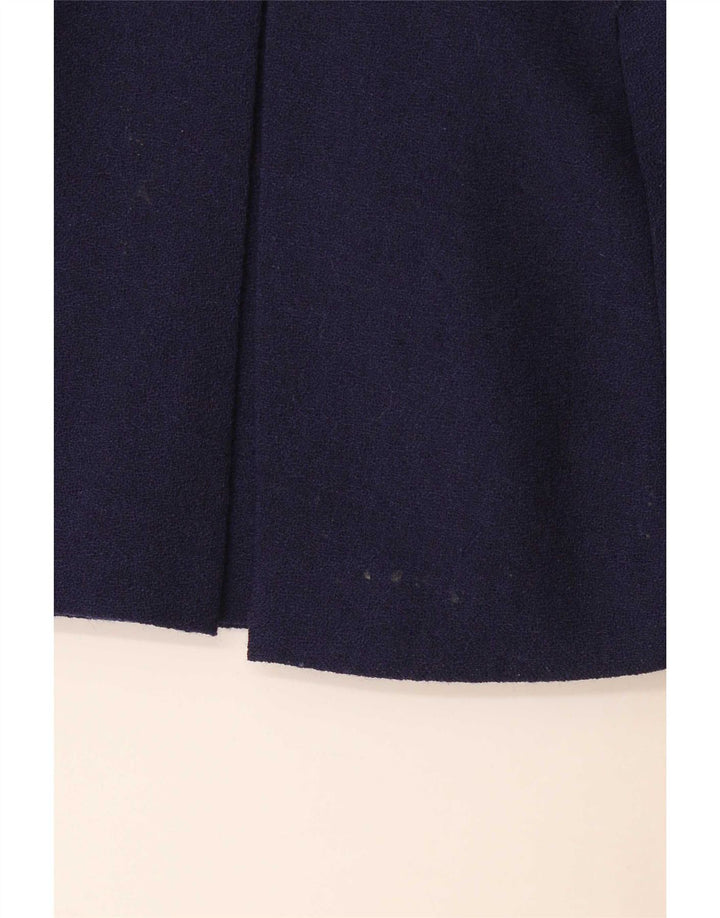 Vintage ženska mini suknja W30 srednje tamnoplava