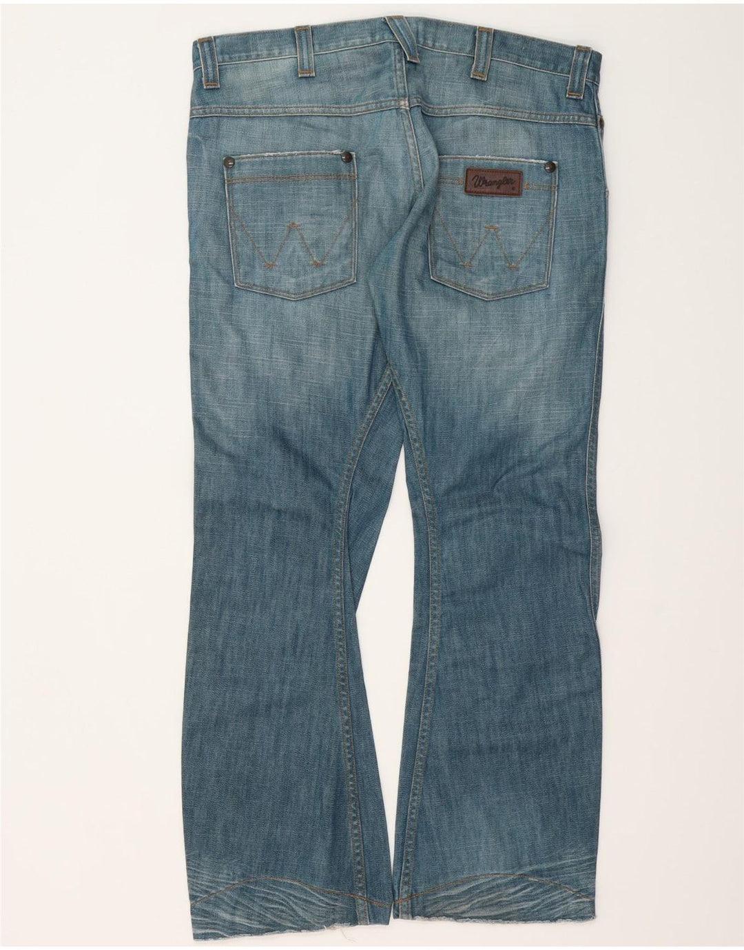 Wrangler muške traperice Sharkey Bootcut W36 L32 plavi pamuk