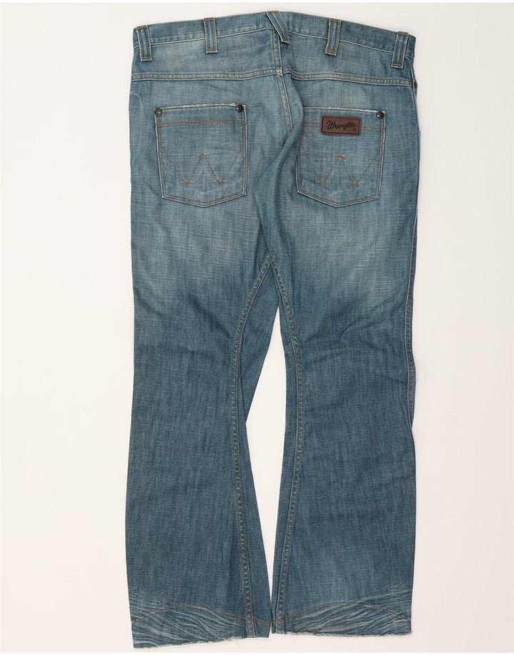 Wrangler muške traperice Sharkey Bootcut W36 L32 plavi pamuk