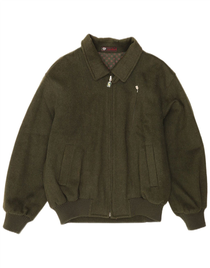 Steinbock muška bomber vjetrovka EU 52 XL zelena vunena jakna